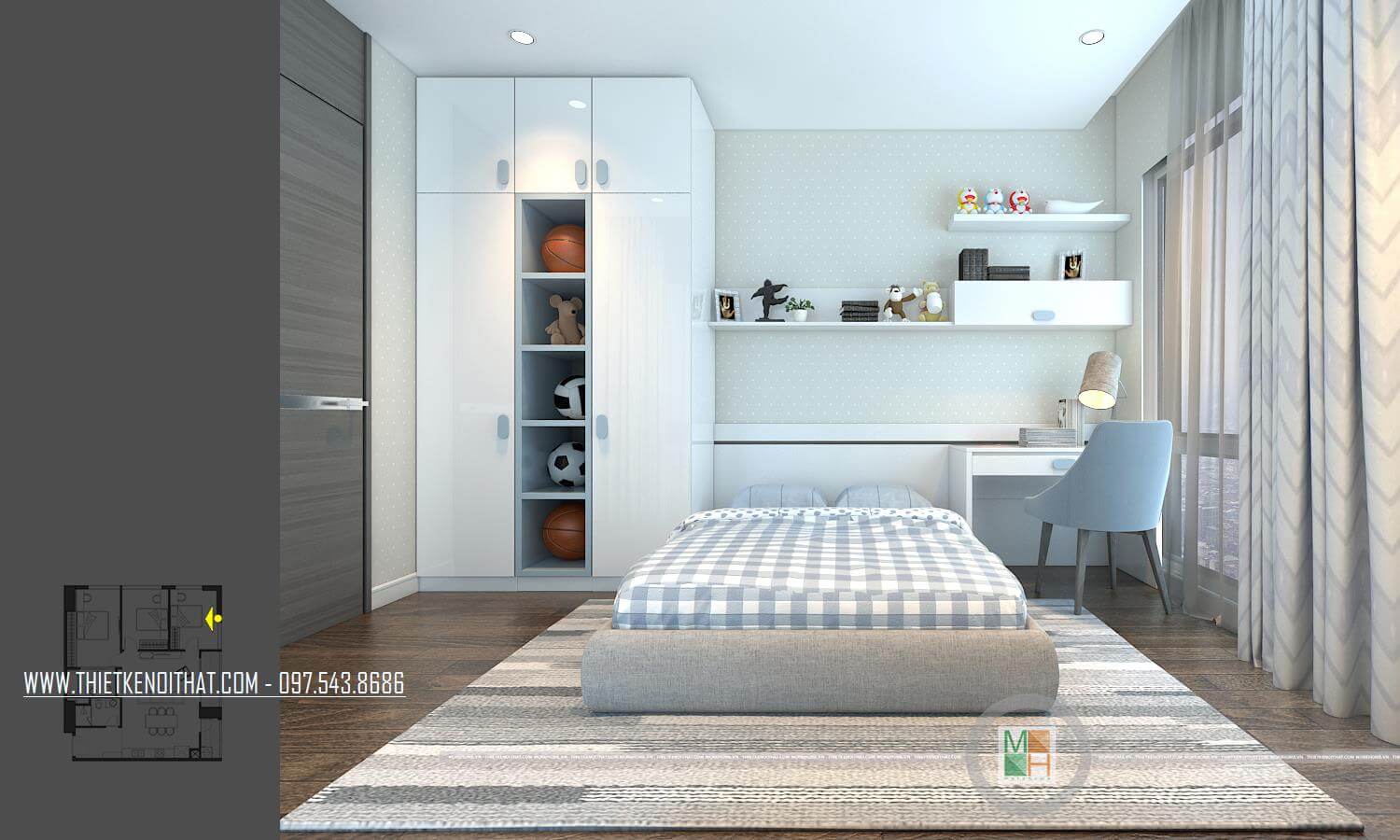 Thiết kế nội thất chung cư Imperia Garden